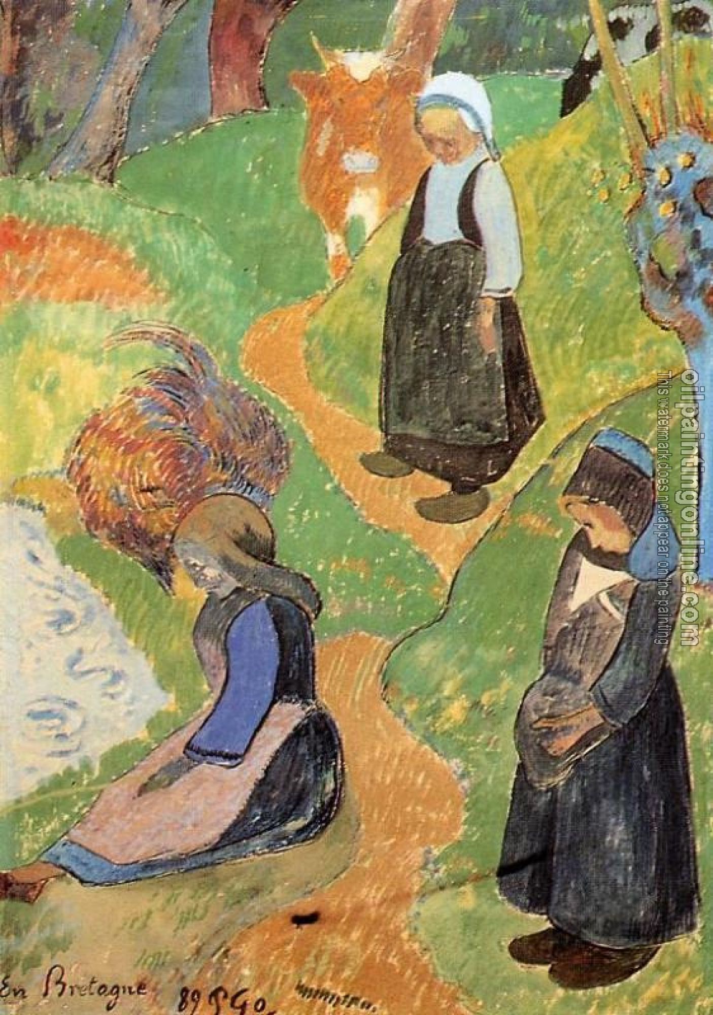 Gauguin, Paul - In Brittany